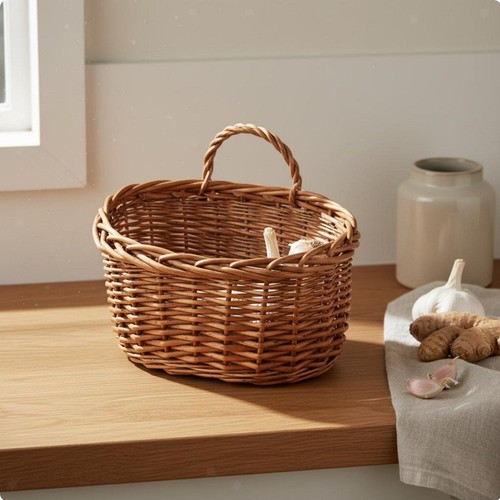 Cesto appendere vimini - appendere,