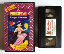 Vhs Le Principesse Il Sogno DI Jasmine Film Ita Animazione Walt Disney (K19FRE)