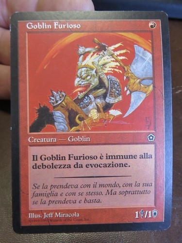 Mtg magic goblin furioso - -,