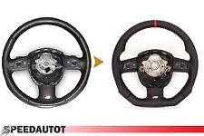 Ricambio Messa Punto S-LINE Piatto Volante Multifunzione per Audi A4 Rosso