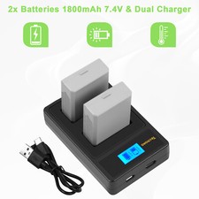 Confezione da 2 batterie e