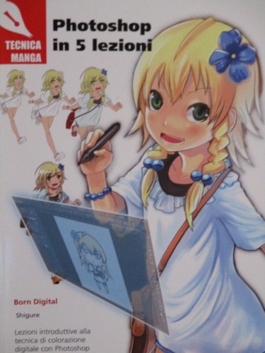 Libri tecnica manga - tecnica, photoshop