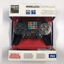 NEUF NEW manette sans fil noir PS3 playstation 3 programmable rétro éclairé