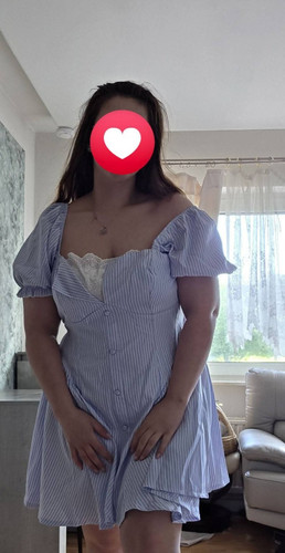 Mini abito donna 2xl blu - 2xl, e