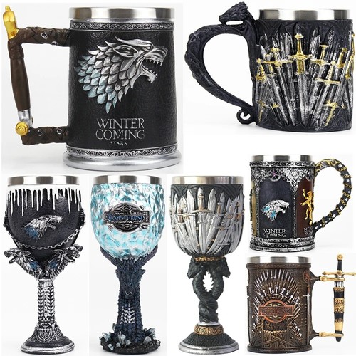 Got tazza birra acciaio - tazza,
