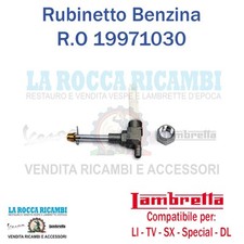 Rubinetto Benzina Lambretta LI - SX - TV - SPECIAL - DL Dal 1957 Al 1970