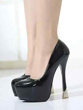 Sandali decolte nero strass