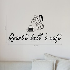 Adesivo Napoli bar caffè