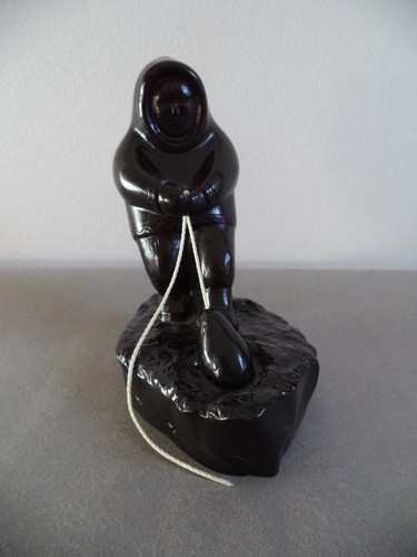 Boma statuina figura eschimese - statuina,