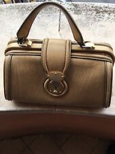 Borsa rigida bauletto beige donna