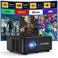 Portable projector1080p - portable,