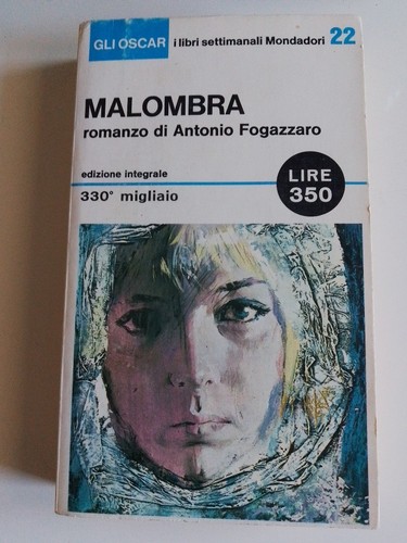 Malombra fogazzaro oscar - fogazzaro,,