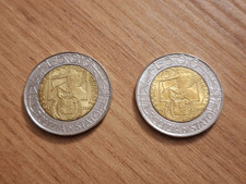 Moneta Da 500 Lire Polizia di Stato 1947-1997 50° Anniversario