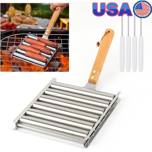 Barbecue hot dog - dog, grill