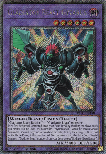 Yugioh ra03 en198 gladiator - ra03-en198,
