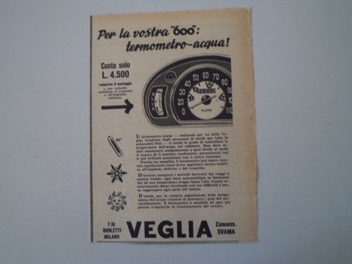 Advertising pubblicità 1959 - advertising,