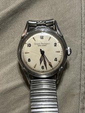 OROLOGIO VINTAGE GIRARD PERREGAUX SEA HAWK CARICA MANUALE 17J FUNZIONANTE LEGGI