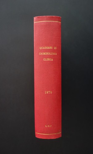 Quaderni criminologia - quaderni, di