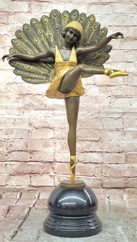 Bronzo fenicia pavone - bronzo, showgirl
