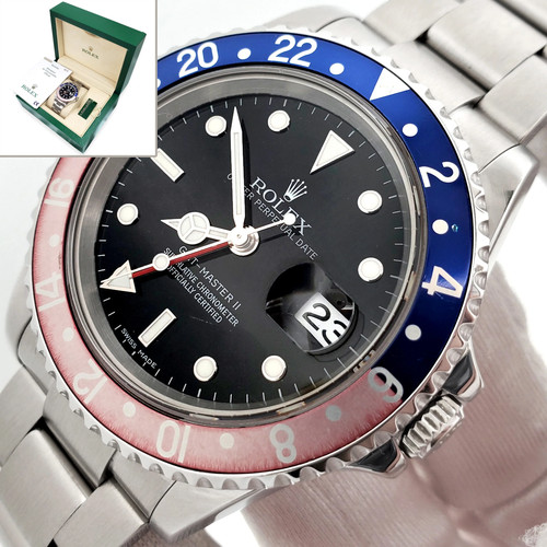 Rolex gmt master 2006 raro - gmt-master,