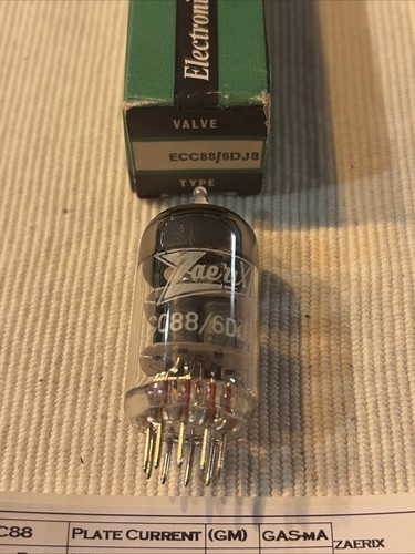 Ecc88 zaerix tubo - ecc88,
