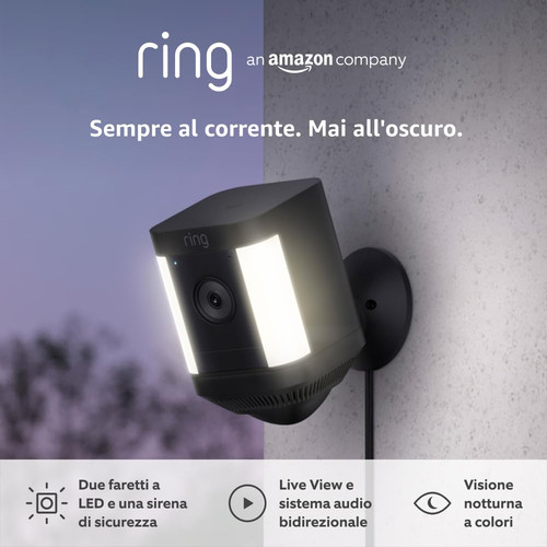 Videocamera plus con faretti - videocamera,