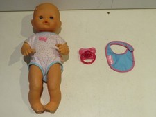 bambola NENUCO CON CIUCCIOTTO E BAVETTO FAMOSA bambolotto in plastica per