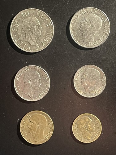 Lotto completo 1940 monete - 1940,