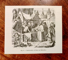 stampa antica BANCA_CAMBIAVALUTE_EBREI_MERCATO_BANCO_PEGNI_MEDIO_EVO 1891