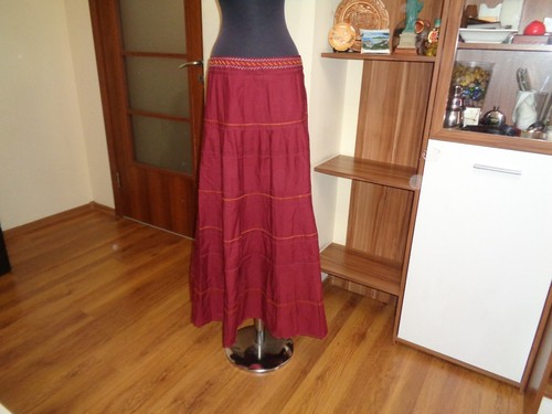 Maxi gonna svasata strati - svasata,