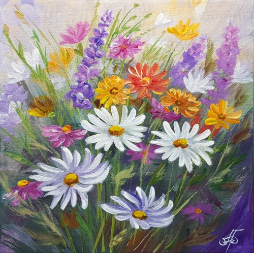 Mazzo fiori selvatici - di,
