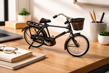 Modellino bicicletta vintage - bicicletta,