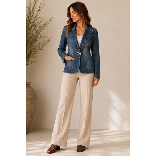 Blazer denim banana - denim,