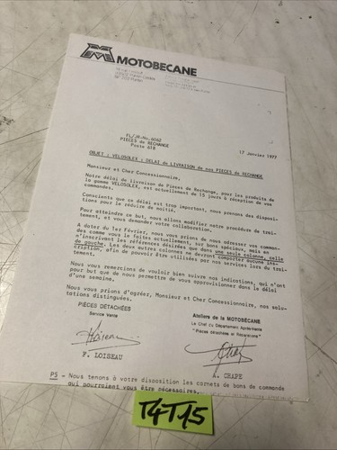 1977 motobécane motoconfort - 1977,