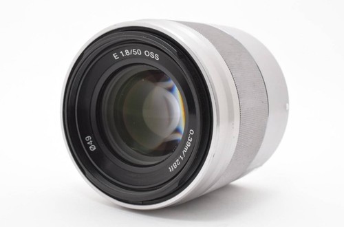 Sony 50mm attacco e oss - sony, f1.8