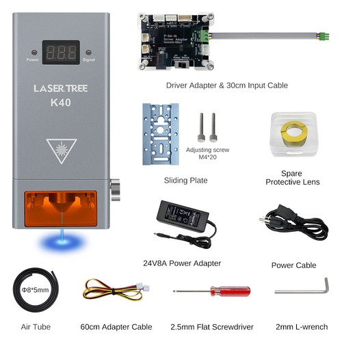 Laser tree k40 - k40, optical