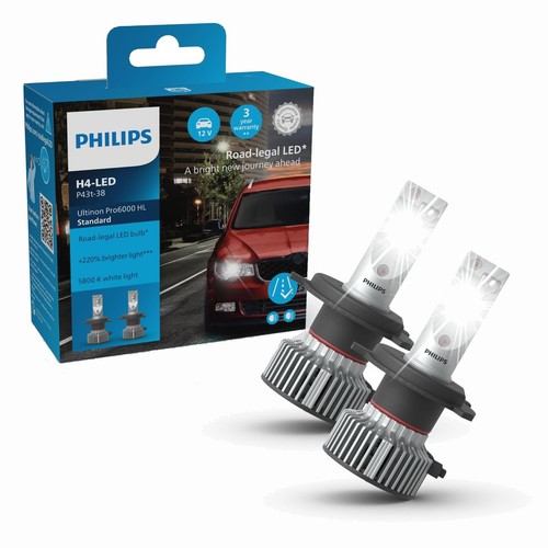 Philips ultinon pro6000 - ultinon, h4