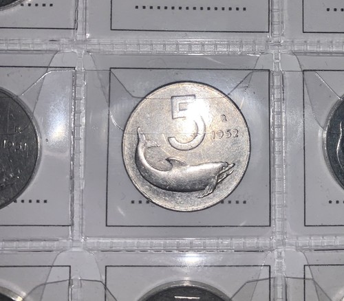 Moneta lire del 1952 - 5,