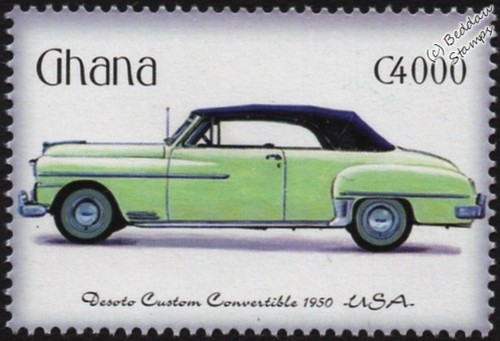 Francobollo auto convertibile