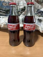 Coca Cola Lotto 2 bottiglie vetro Coca Cola 20cl da collezione 1995 Coke piccola