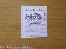 1910 macchine agricole moderne - macchine,