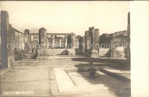 Rovine pompei casa - casa, del