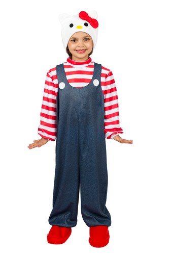 Costume piccola gattina casual - costume,