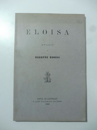 Ruggero bonghi eloisa - ruggero,