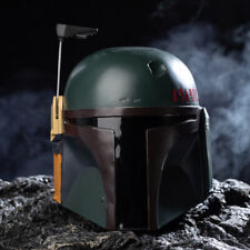Elmetto Boba Fett ri-armato Star Wars cosplay oggetti di scena maschera resina replica regalo di Natale
