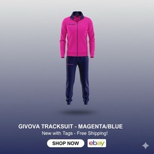 Tuta Givova Fucsia Blu Taglia