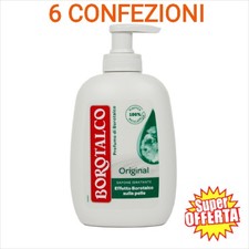 STOCK 6 PEZZI - BOROTALCO ORIGINAL SAPONE LIQUIDO MANI IDRATANTE 250 ML - igiene