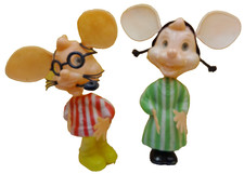 Topo Gigio plastic 1960s lot 2
