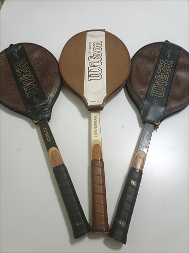 Lote raquetas vintage wilson - lote,