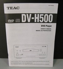 teac dv-4500 manuale